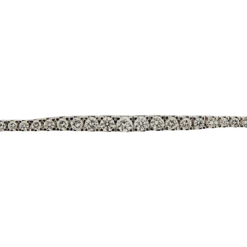 Collier Collier tennis en or blanc 18 ct avec diamants 11,83 ct 58 Facettes G3801