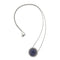 Collier Collier - Girocollo en or blanc 18 ct avec saphirs et diamants 58 Facettes G3817