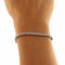 Bracelet Bracelet tennis vintage en or blanc avec diamants 3,07 ct 58 Facettes G3845