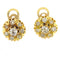 Boucles d'oreilles Boucles d’oreilles rondes en or jaune avec diamants 1,44 ct 58 Facettes G3868
