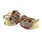 Boucles d'oreilles Boucles d’oreilles vintage - Or jaune 14 ct avec diamants et rubis 58 Facettes G3875