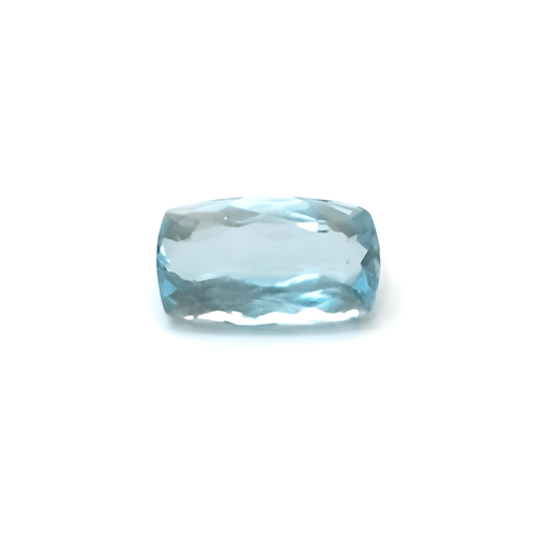 Aigue-marine du Brésil - Pierre taille tonneau 3,41 ct 58 Facettes P90
