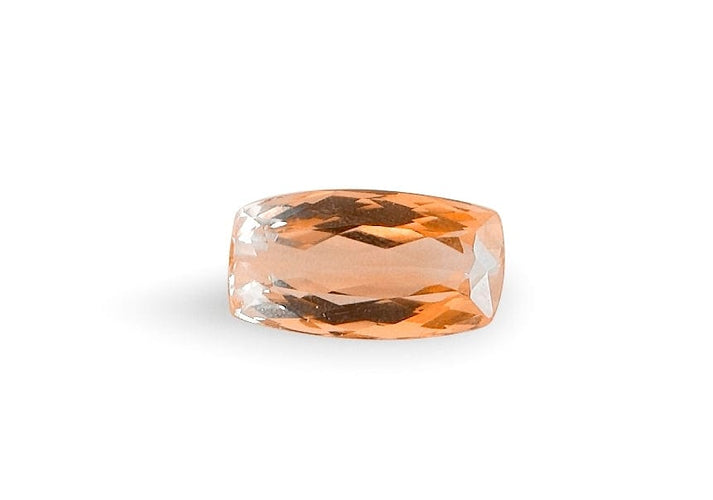 Morganite rose taille tonneau 15 carats 58 Facettes P99