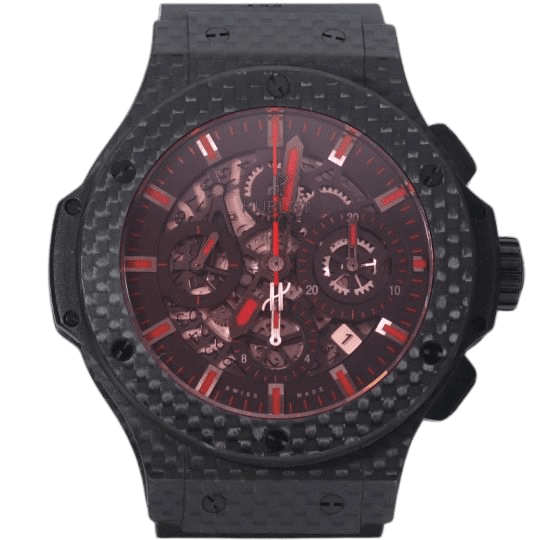 Montre Hublot Montre Big Bang Aero Bang Red Magic 44 Chronograph 58 Facettes MT40204