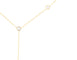 Collier Collier Tie en or blanc 18k et diamants 58 Facettes