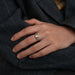 Ring Art Deco Ring – Diamonds 58 Facettes 1034