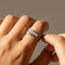 Bague 59 Bague vintage - Diamants en or jaune 14 carats 58 Facettes