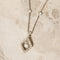 Collier Art déco - Collier en or blanc 585 et platine serti de diamants 58 Facettes 2637