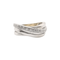 Bague 49 Bague en or blanc et 14 diamants 58 Facettes