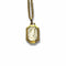 Pendentif Médaille religieuse Vierge en nacre en or jaune 18K 58 Facettes REF24066-229