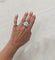 Bague 55 Bague Art déco en or 18 carats avec aigue-marine, saphirs et diamants 58 Facettes