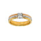 Bague 52 Cartier Trinity - Bague solitaire en or 18 carats et diamant 58 Facettes