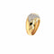 Bague 55 Bague vintage en or 18k avec rubis de Birmanie et diamants 58 Facettes