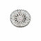 Bague 50 Bague bombe vintage en or blanc 18k et diamants 58 Facettes
