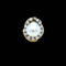 Bague 46 David Webb - Bague turban en or jaune 18k, perle des mers du Sud et diamants 58 Facettes