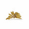 Broche Édouard Richards - Broche feuillage en or jaune 18K et diamants 58 Facettes REF2548-315
