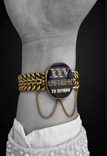 Bracelet Bracelet russe du XIXe siècle en or 14k avec diamants 58 Facettes 4190770006