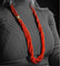 Collier Collier long multifils en corail rouge méditerranéen et or 18 carats 58 Facettes