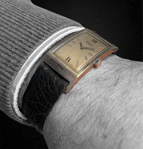 Montre Doxa Curvic - Montre vintage fin années 1960 58 Facettes