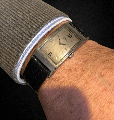 Montre Doxa Curvic - Montre vintage fin années 1960 58 Facettes