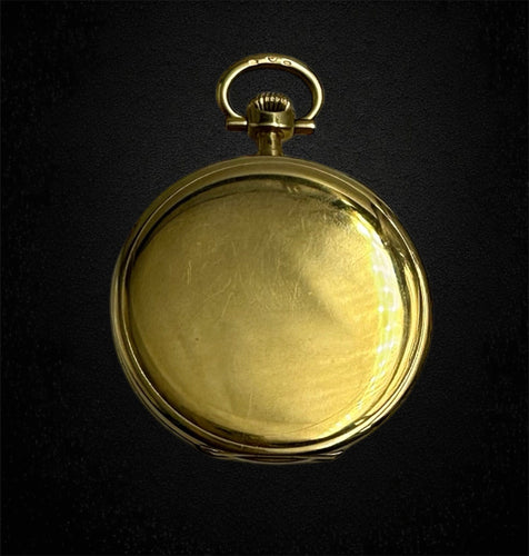 Montre Baume et Mercier - Montre de poche « œil-de-bœuf » en or 18K 58 Facettes