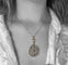 Pendentif Pendentif XIXe siècle - Pendentif circulaire avec diamants taille rose 58 Facettes