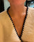 Collier Collier Tie en or blanc 18k et diamants 58 Facettes