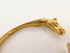 Bracelet vintage bracelet HERMES galop tete de cheval ravinet d'enfert plaque or 58 Facettes 272971