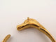 Bracelet vintage bracelet HERMES galop tete de cheval ravinet d'enfert plaque or 58 Facettes 272971