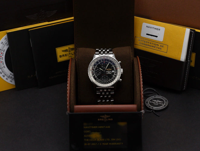 Montre Breitling Navitimer Heritage A13324 - Montre automatique en acier 41 mm 58 Facettes BTL/NVT/051
