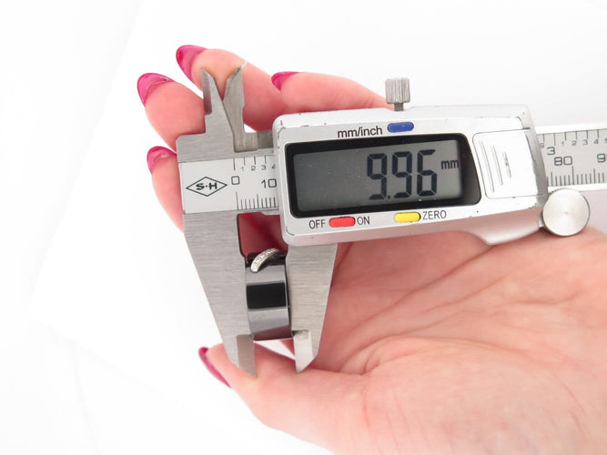 Bague 55 bague CHAUMET liens 081956 t55 en ceramique noir or blanc diamants 58 Facettes 272964