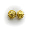 Boucles d'oreilles Jean Mahie - Boucles d’oreilles vintage modernes en or 22 carats 58 Facettes