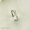 Bague 52.5 Bague halo en platine 950 avec diamants taille brillant 58 Facettes 2821