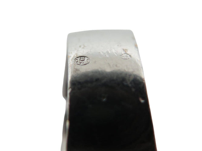 Bague 56 Chaumet Liens Croisés - Bague asymétrique GM en or blanc et diamants 58 Facettes 268855