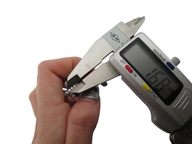 Bague 56 Chaumet Liens Croisés - Bague asymétrique GM en or blanc et diamants 58 Facettes 268855