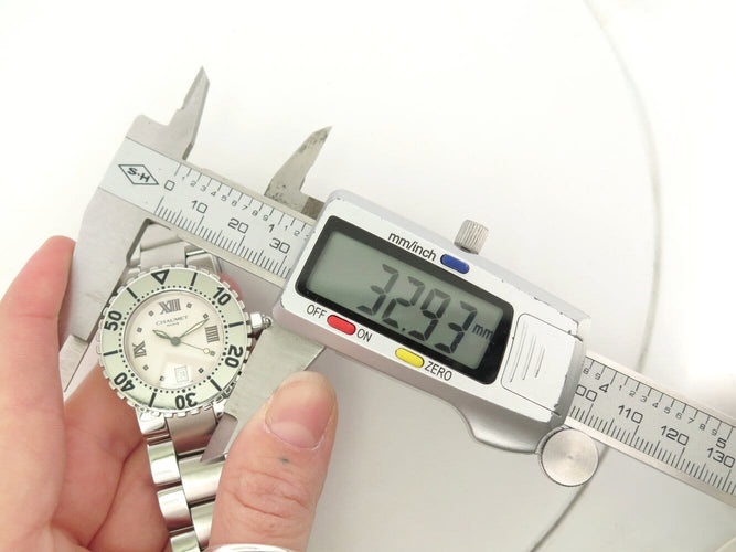 Montre Chaumet Class One - Montre quartz 33 mm en acier palladié 58 Facettes 271156