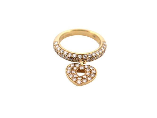 Bague 52 Poiray Cœur Secret - Bague en or jaune 18k et diamants 58 Facettes 267698