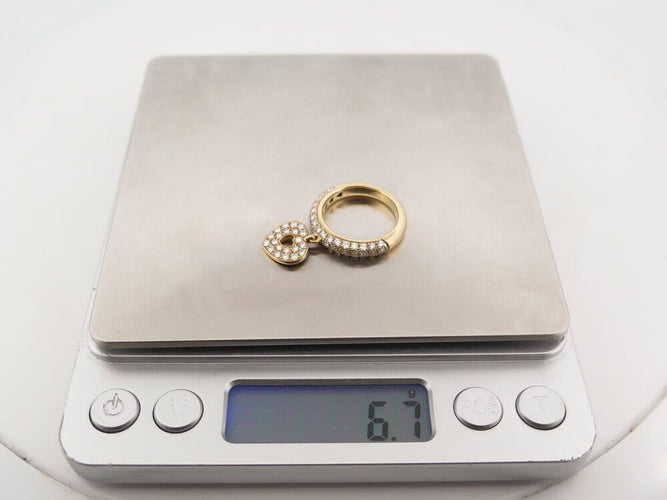 Bague 52 Poiray Cœur Secret - Bague en or jaune 18k et diamants 58 Facettes 267698