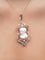 Pendentif Pendentif camée en or rose 18k avec perles et diamants 58 Facettes 210045
