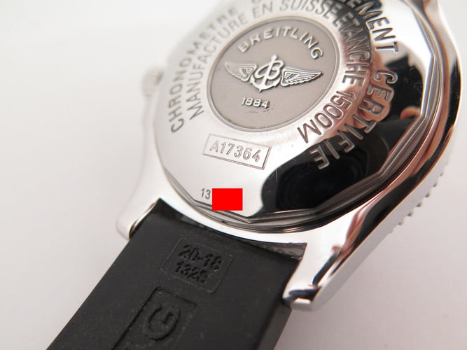 Montre Breitling Superocean 42 - Montre automatique en acier, réf. A17364 58 Facettes 271458