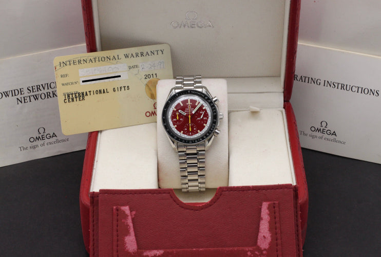 Montre Omega Speedmaster Reduced - Montre acier 39 mm réf. 3510.61.00 (1997) 58 Facettes OMG/SPE/415