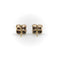 Boucles d'oreilles Boucles d’oreilles quatrefoil en or 14K, diamants taille ancienne et perles 58 Facettes