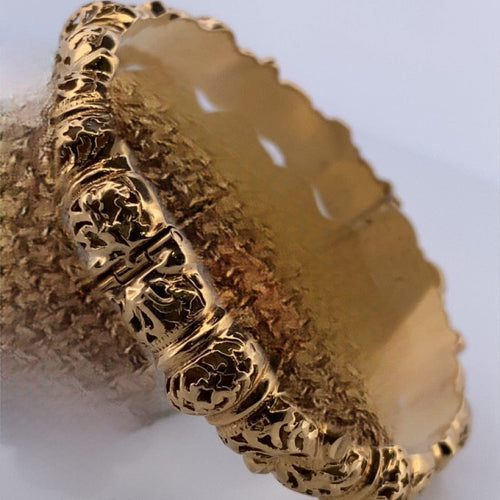 Bracelet Bracelets traditionnels en or jaune 18 carats 20,5 g / 19,94 g 58 Facettes 250066-67