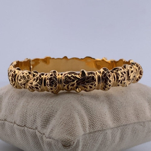 Bracelet Bracelets traditionnels en or jaune 18 carats 20,5 g / 19,94 g 58 Facettes 250066-67