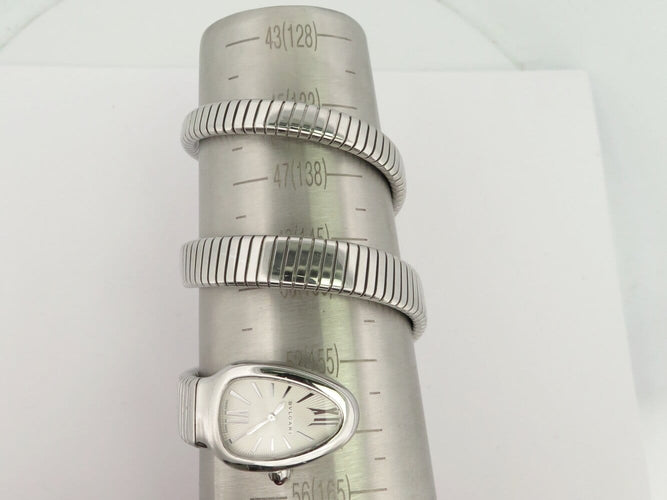 Montre Bulgari Serpenti Tubogas - Montre quartz femme en acier 35 mm 58 Facettes 272424