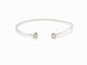 Bracelet Dinh Van Le Cube Diamant - Bracelet en or blanc 18k et diamants 58 Facettes 271714