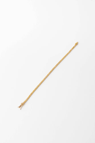Bracelet Orangy - Bracelet tennis en or jaune 18k et diamants naturels 58 Facettes