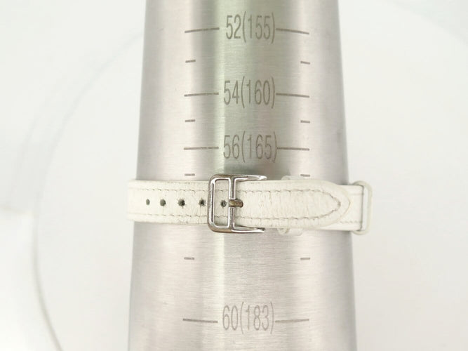 Montre Hermès Rallye RA1.210 - Montre à quartz femme en acier palladié 58 Facettes 271722