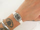 Montre Hermès Rallye RA1.210 - Montre à quartz femme en acier palladié 58 Facettes 271722