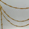 Collier Sautoir victorien en or 18k (750) 58 Facettes